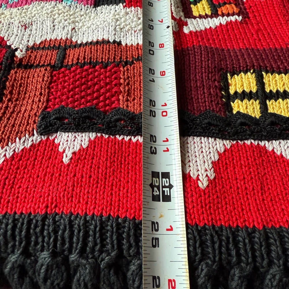 Berek vintage Festive Black Christmas Sweater with Santa Design - Picture 16 of 16